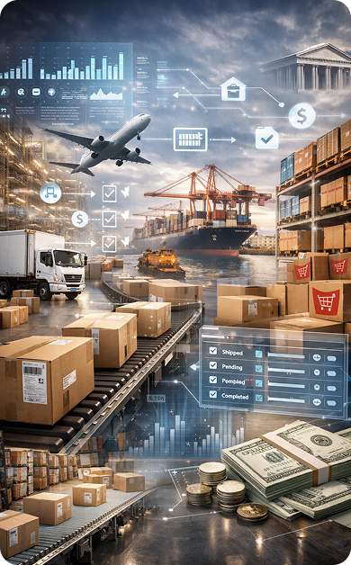 Inventory control and stock synchronization