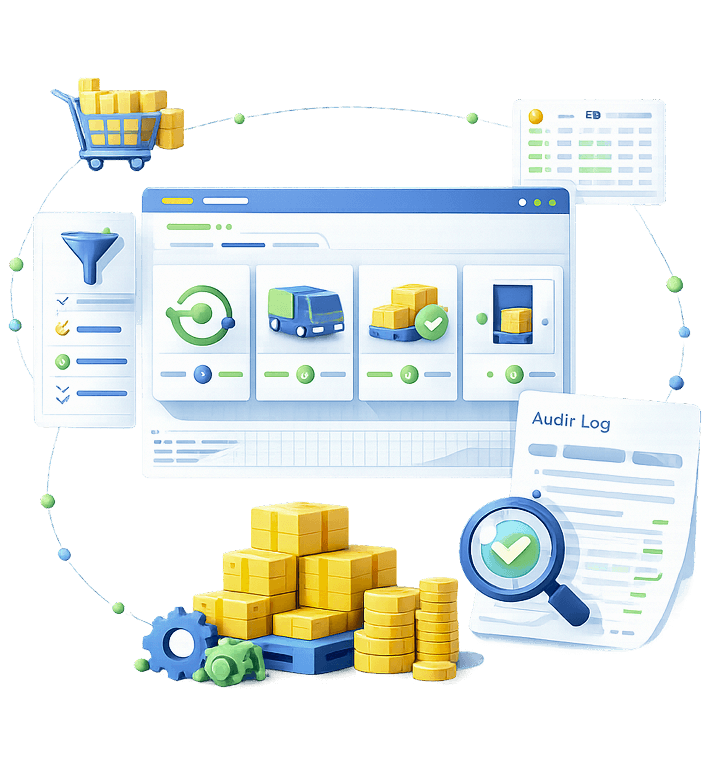 Centralized order visibility